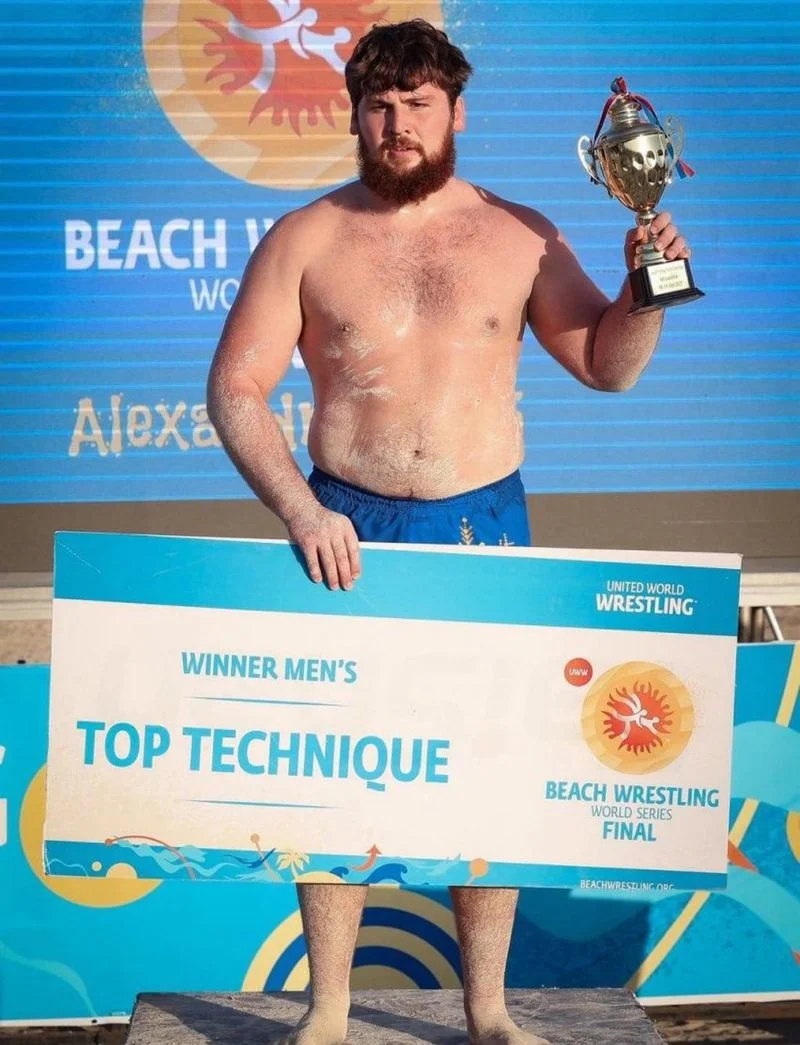 Вінничанин Важа Даіаурі виборов «срібло» на чемпіонаті світу з пляжної боротьби в Єгипті