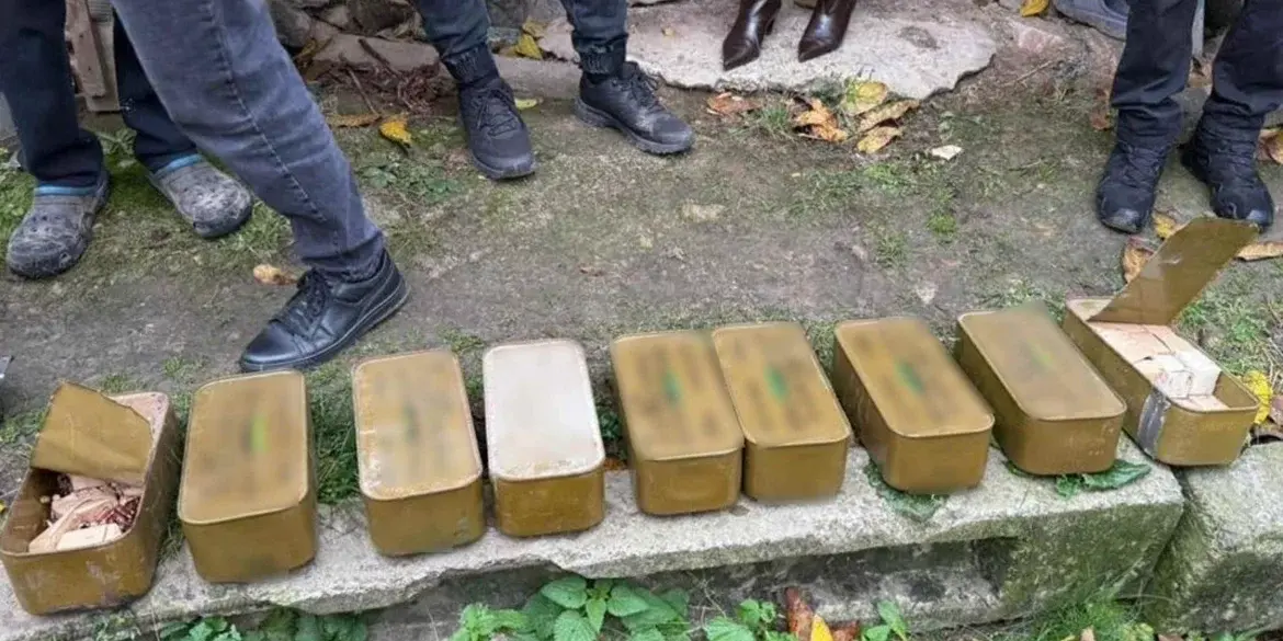 На Вінниччині виявили схрони зі зброєю у дворі місцевого жителя