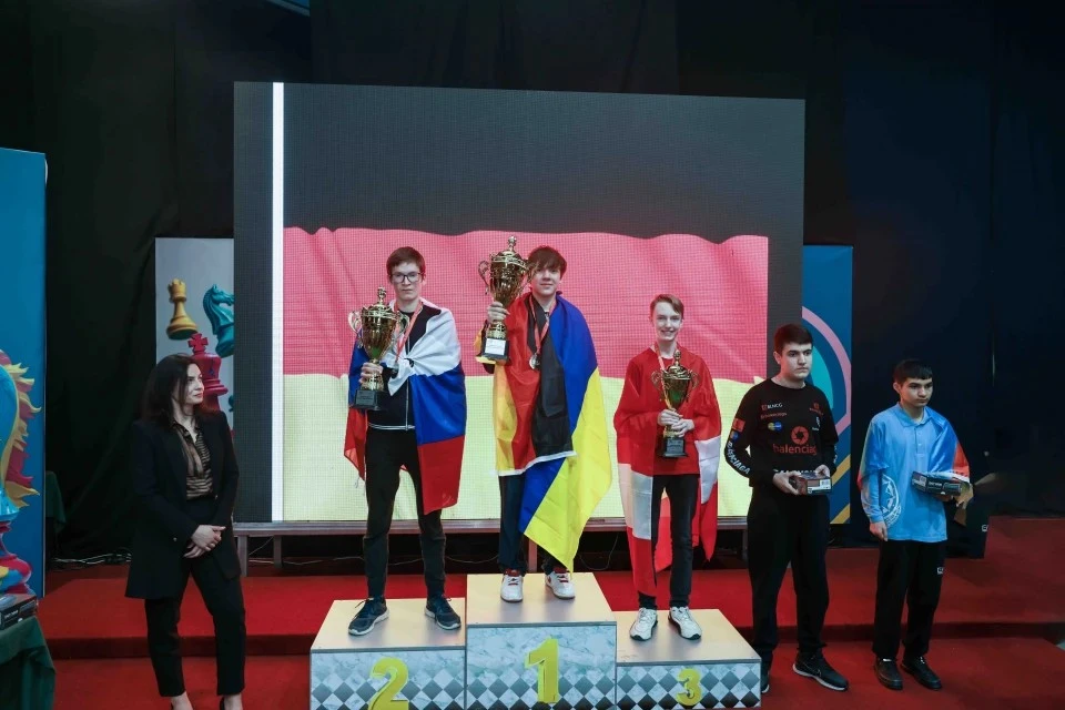 Український підліток став чемпіоном Європи з шахів у категорії U16