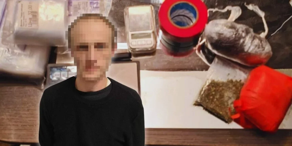 У Вінниці затримали підозрюваного наркоторговця, який уже проходить у суді за схожими злочинами