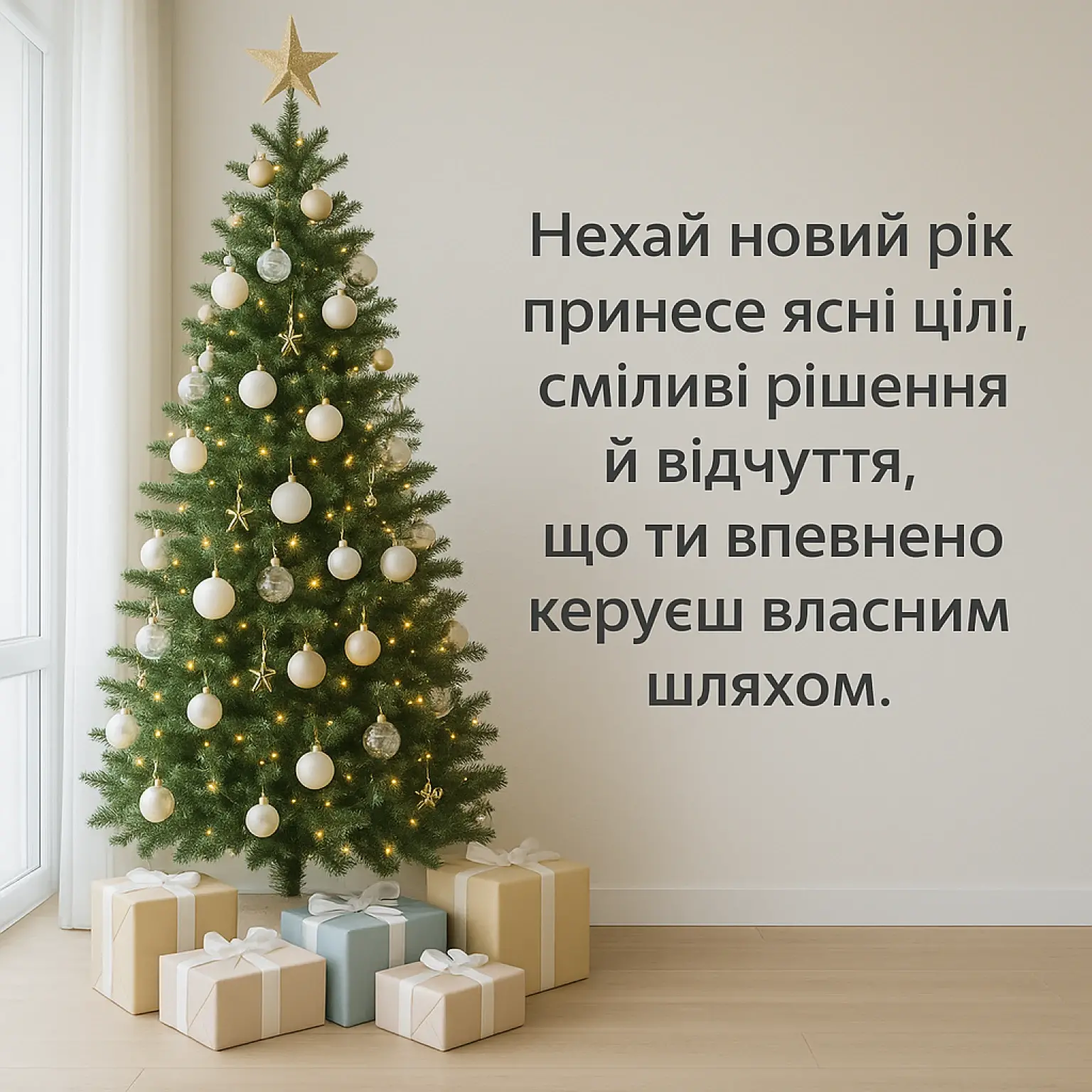 Красиві привітання з новим роком