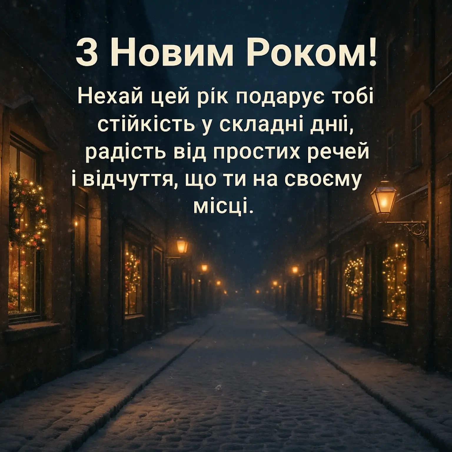Красиві привітання з новим роком