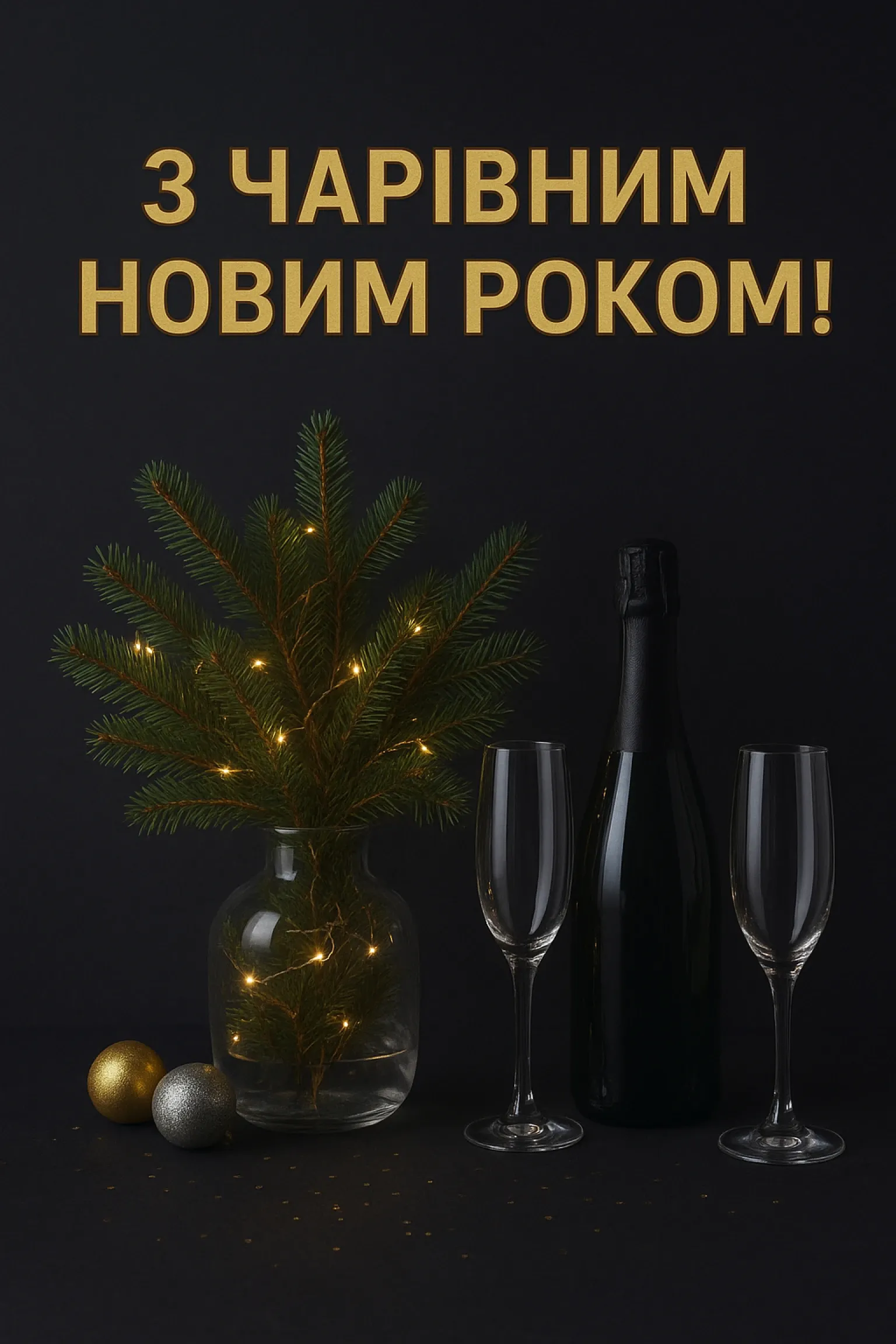 Красиві привітання з новим роком