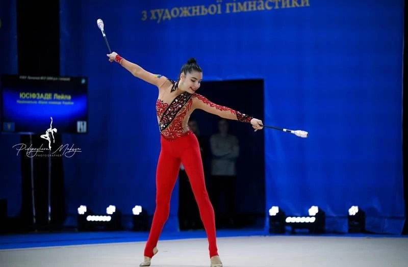 Вінницька гімнастка Лейла Юсіфзаде виборола срібло чемпіонату України в багатоборстві