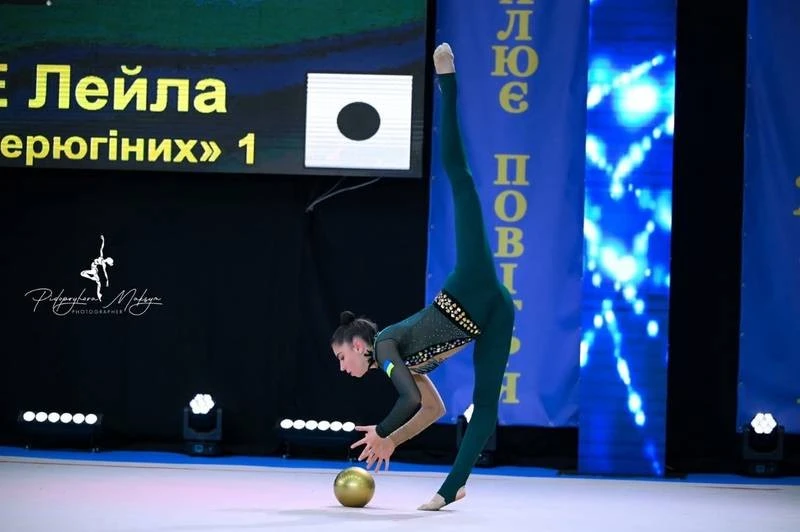 Вінницька гімнастка Лейла Юсіфзаде виборола срібло чемпіонату України в багатоборстві