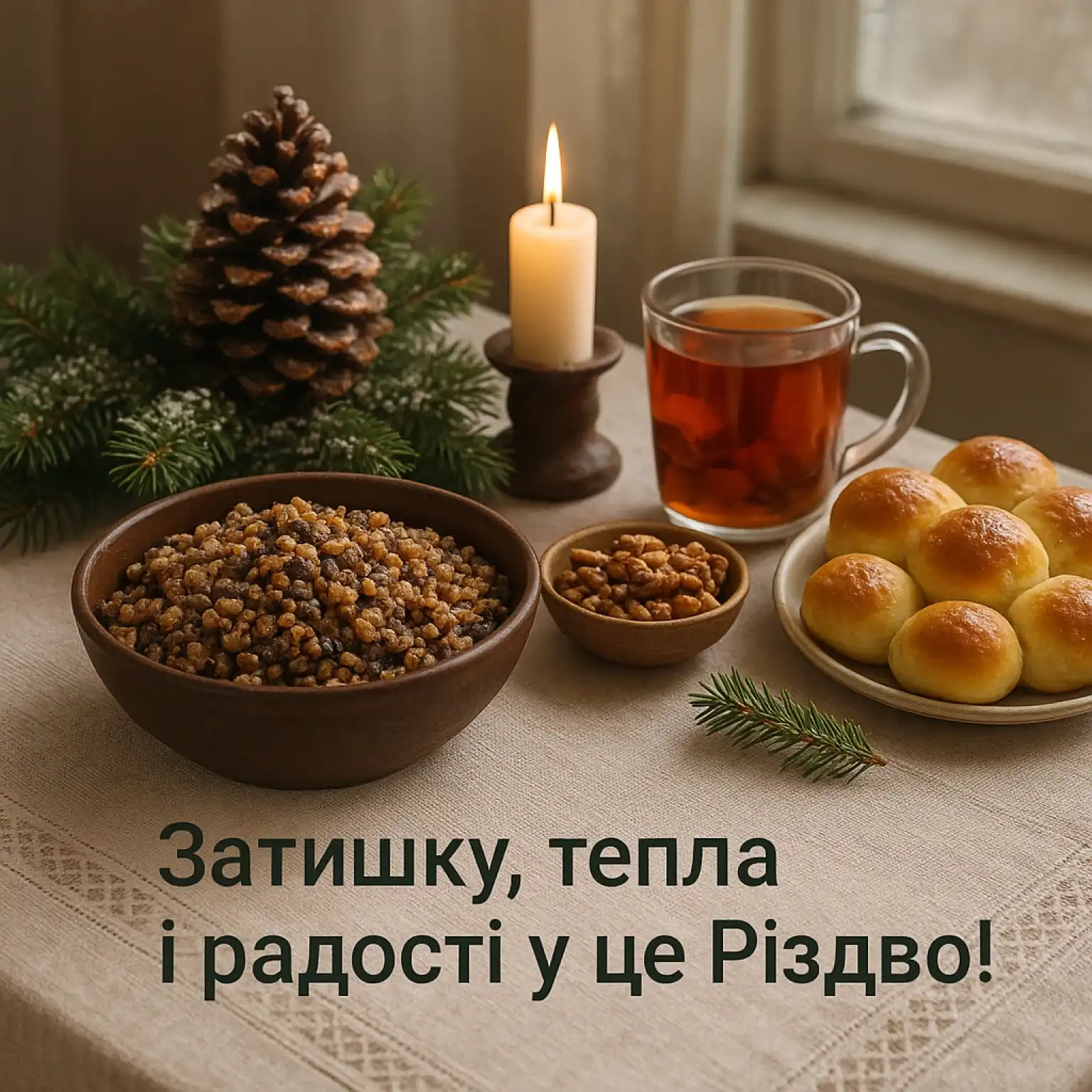 Привітання з різдвом 2025