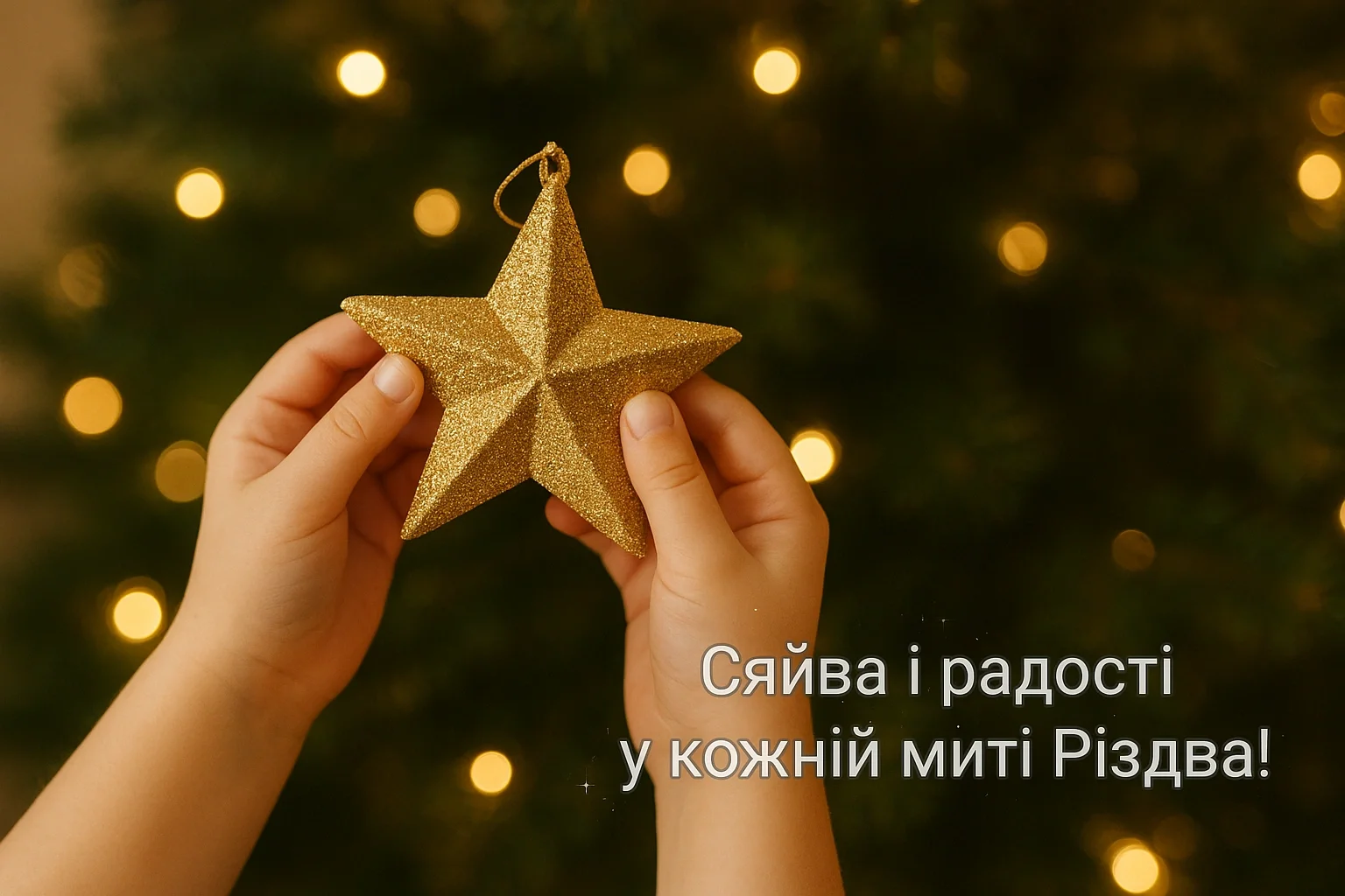 Привітання з різдвом 2025