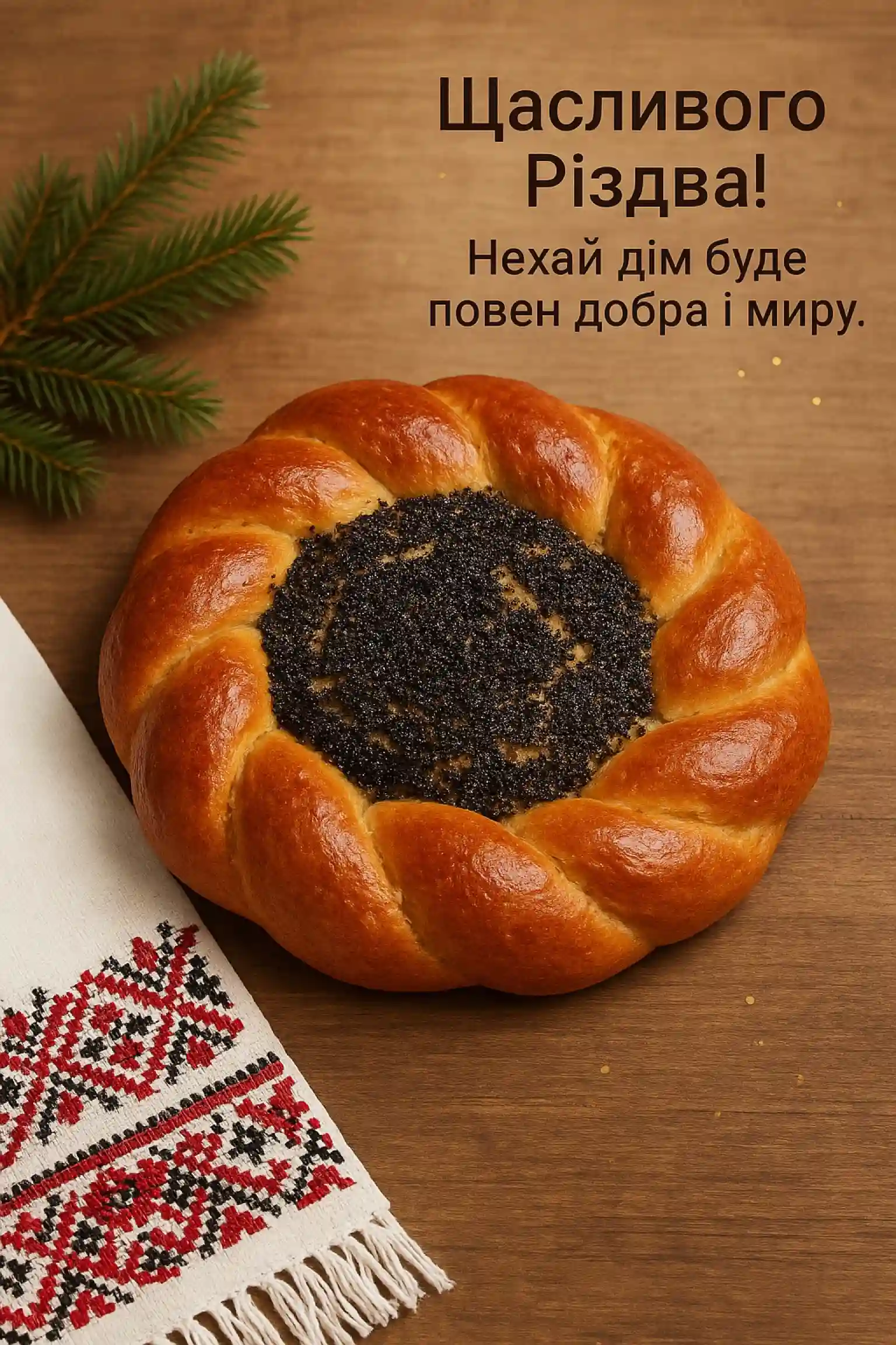 Привітання з різдвом 2025