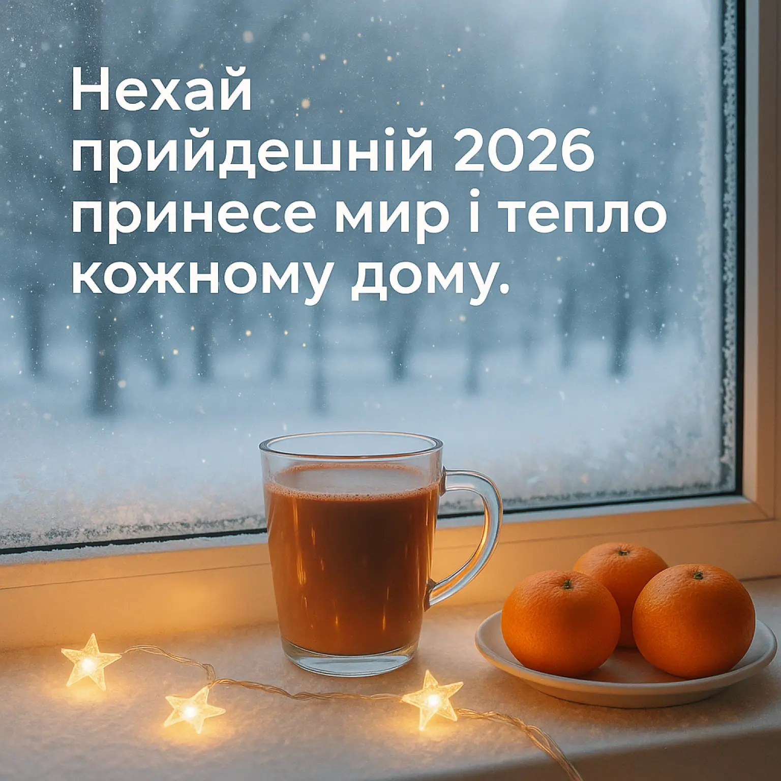Привітання з прийдешнім новим роком 2026