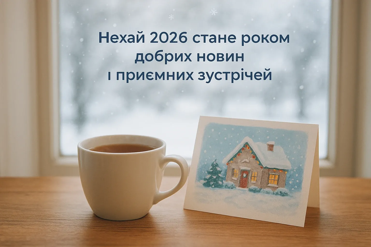 Привітання з прийдешнім новим роком 2026