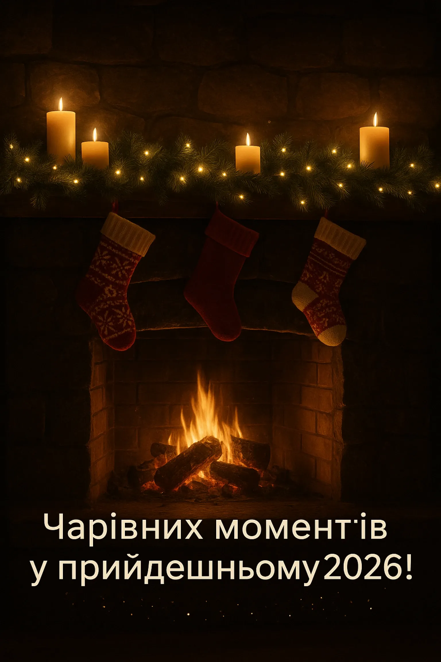 Привітання з прийдешнім новим роком 2026