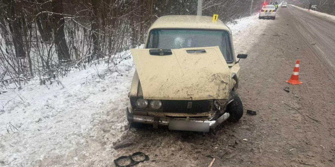 Діти постраждали у ДТП в Хмільнику: зіткнулися два легковики