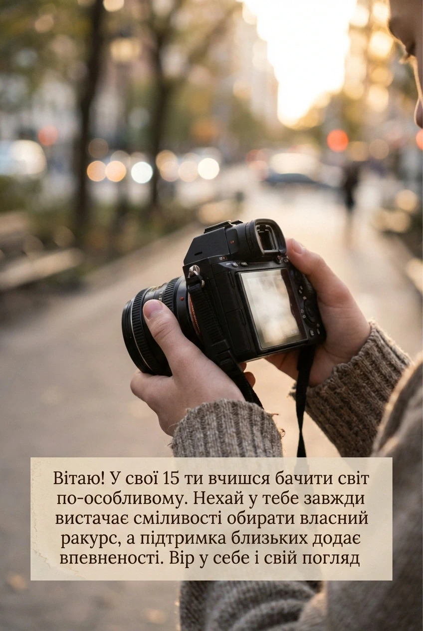 вітання з днем народження 15 років хлопчику