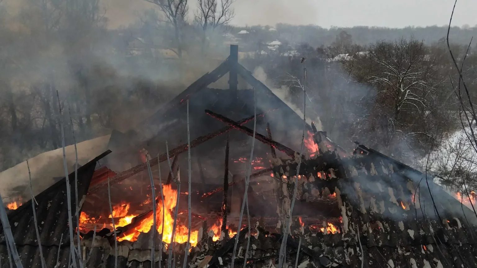 На Вінниччині за добу ліквідували 13 пожеж, одна з них спалахнула в дитсадку
