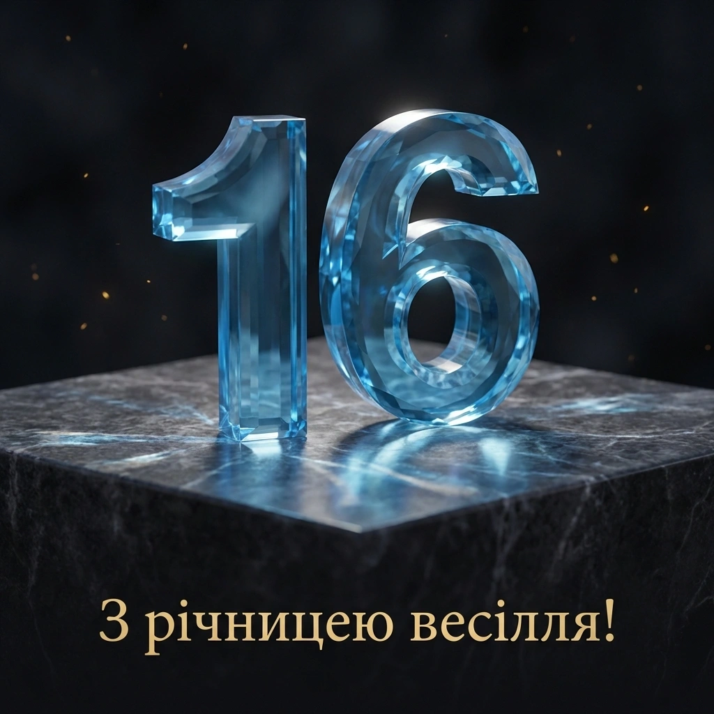 16 років весілля картинки