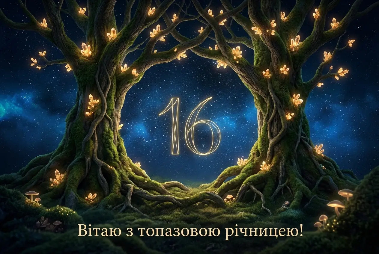 16 років весілля картинки