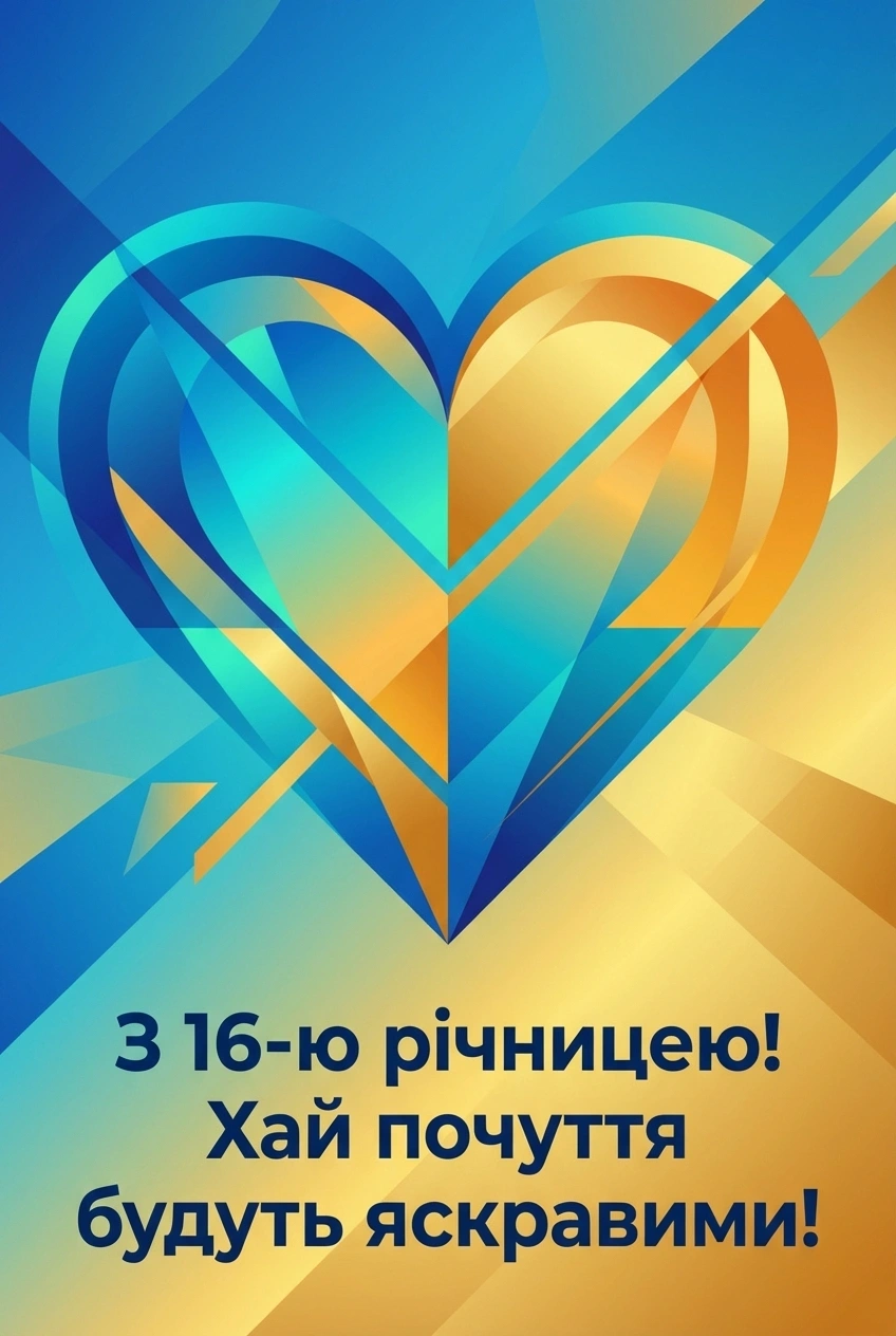16 років весілля картинки
