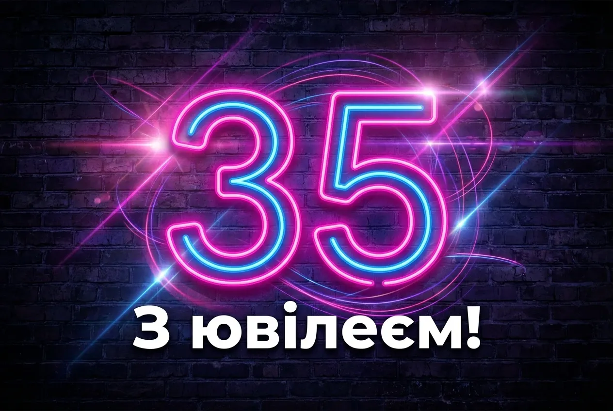 вітання з ювілеєм 35 років жінці