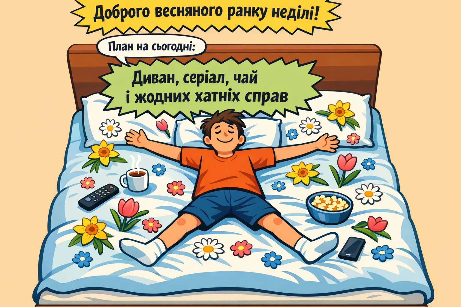 Доброго весняного ранку неділі: картинки та найтепліші побажання для душевного відпочинку