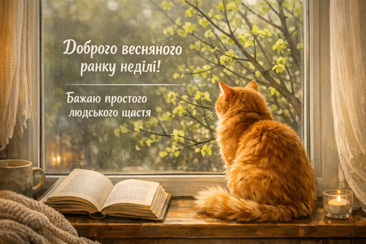Доброго весняного ранку неділі: картинки та найтепліші побажання для душевного відпочинку