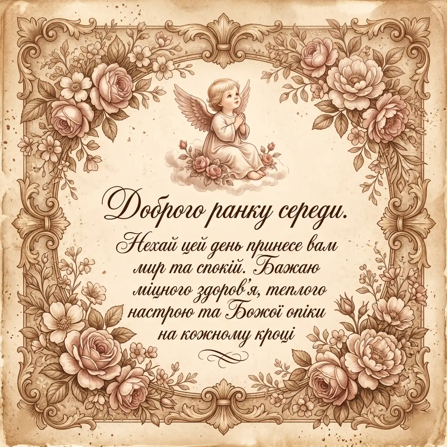 Доброго ранку середи: натхненні побажання та красиві листівки для екватора тижня
