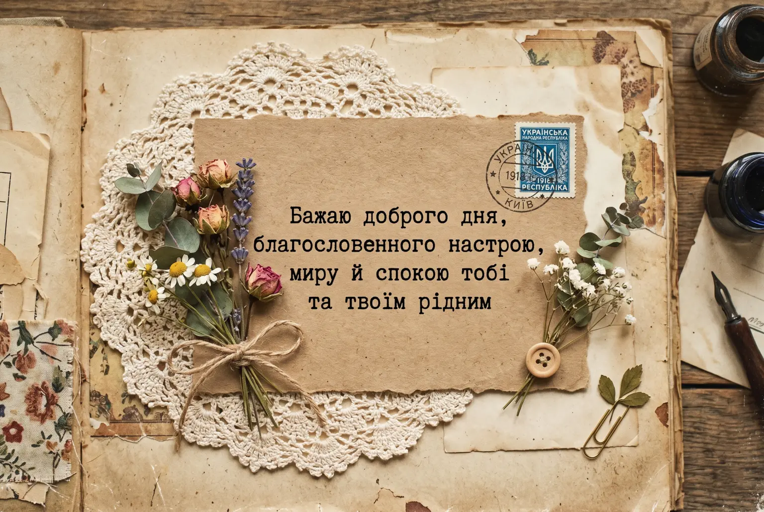 Доброго, благословенного дня: найкращі картинки та щирі побажання для гарного настрою