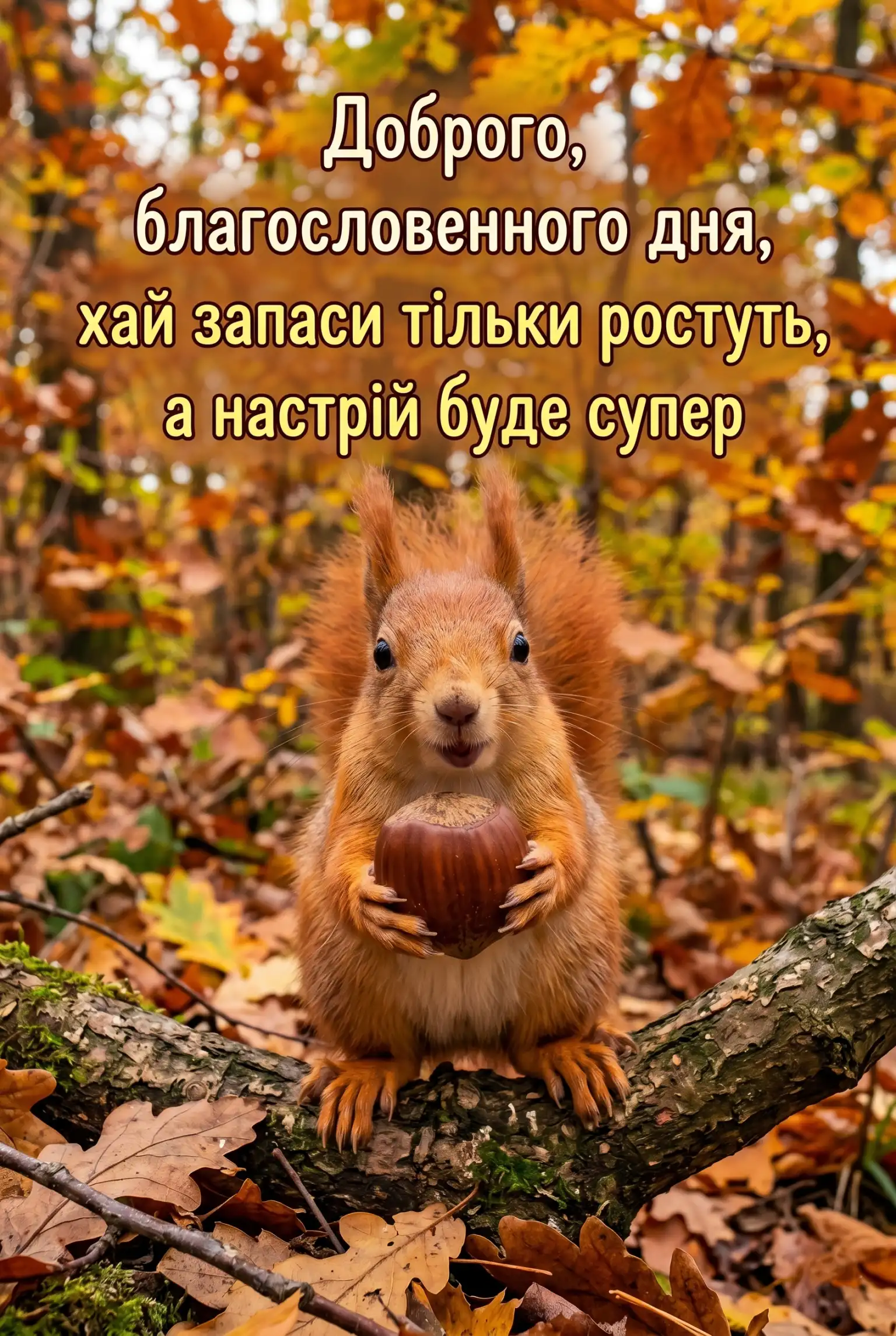 Доброго, благословенного дня: найкращі картинки та щирі побажання для гарного настрою