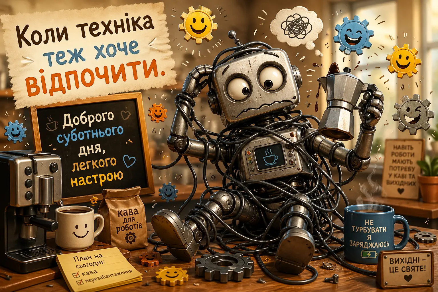 Доброго суботнього дня: найкращі побажання та картинки для затишного відпочинку
