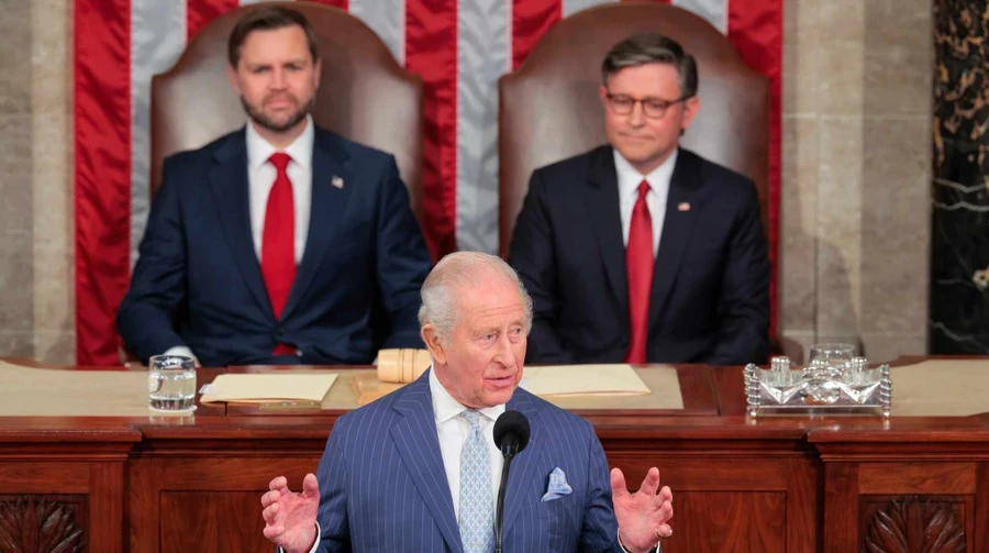 “Рішучість заради миру”: британський монарх закликав США до максимальної підтримки України