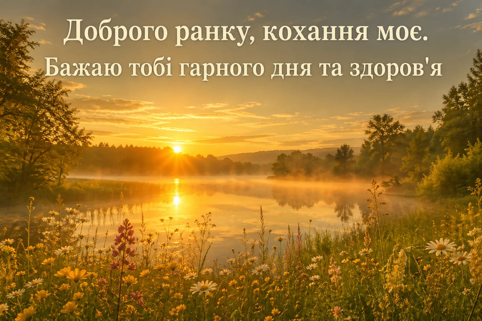 Доброго ранку, кохання моє: найтепліші побажання та красиві картинки