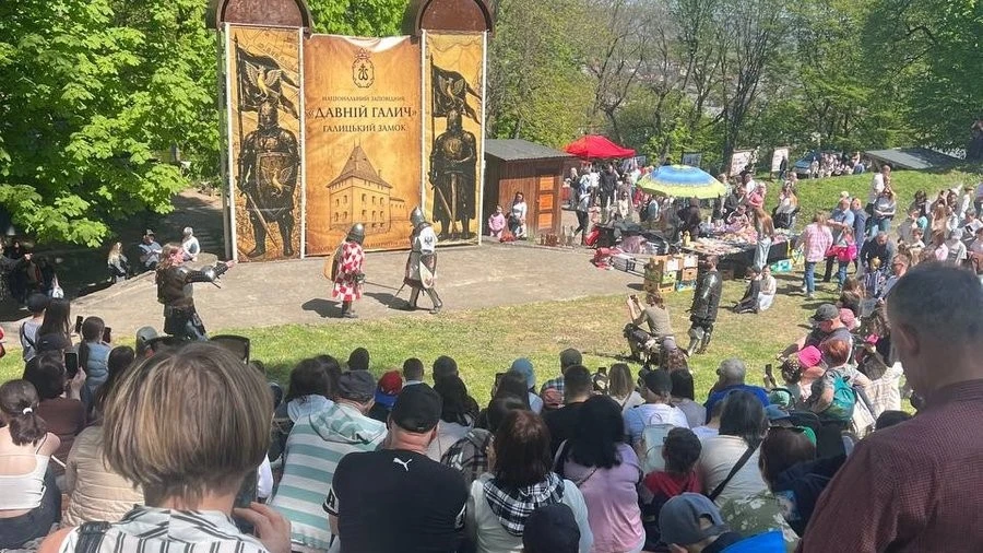 Середньовіччя у Галичі: Галицький замок став центром лицарського фестивалю