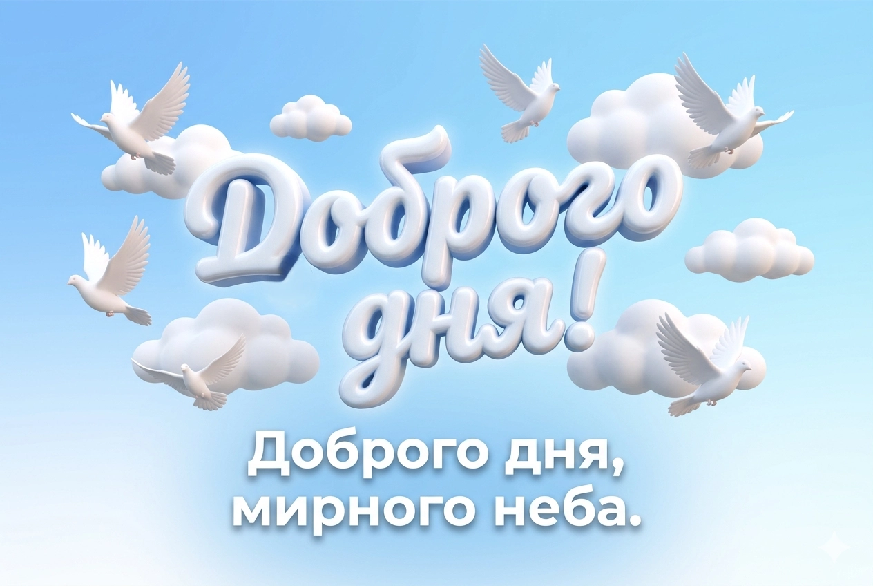 Доброго дня, мирного неба: найтепліші побажання та красиві картинки для душевного настрою