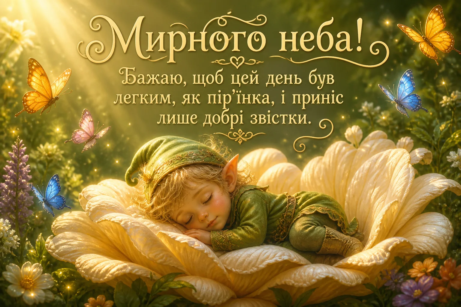 Доброго дня, мирного неба: найтепліші побажання та красиві картинки для душевного настрою