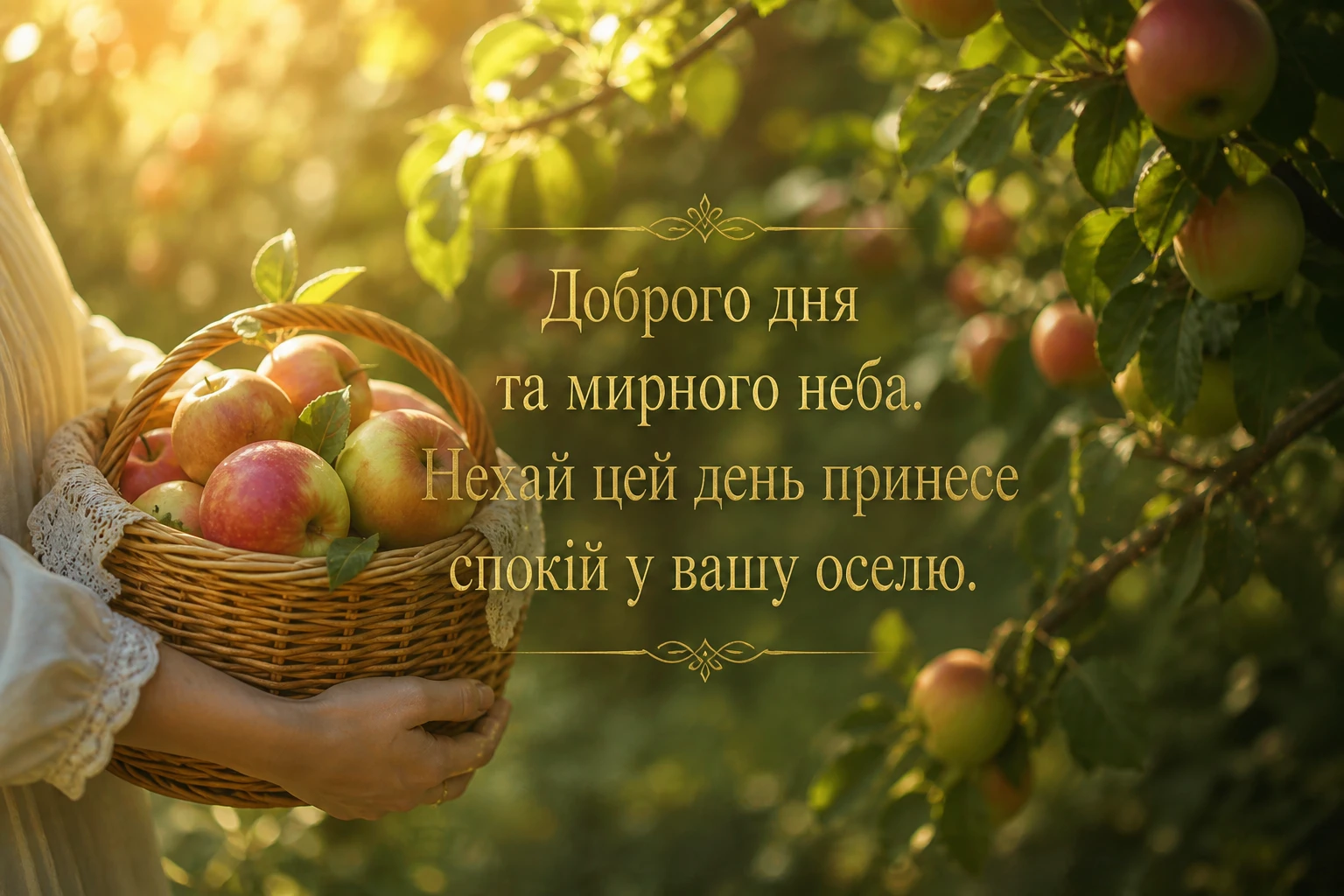 Доброго дня, мирного неба: найтепліші побажання та красиві картинки для душевного настрою
