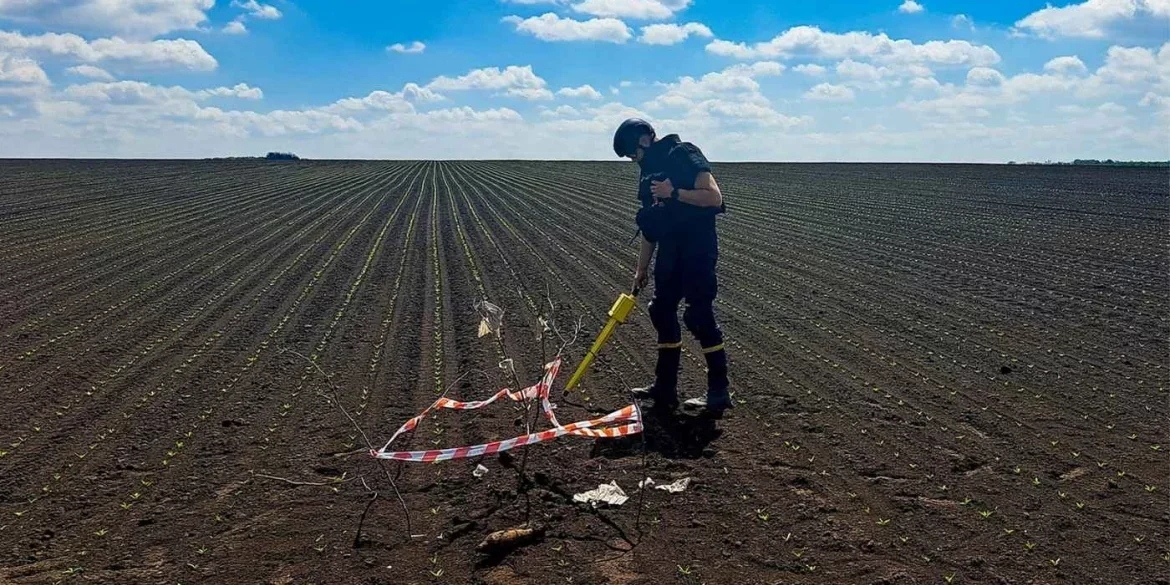 Відлуння минулого на Вінниччині: під Гайсином ліквідували бойову міну