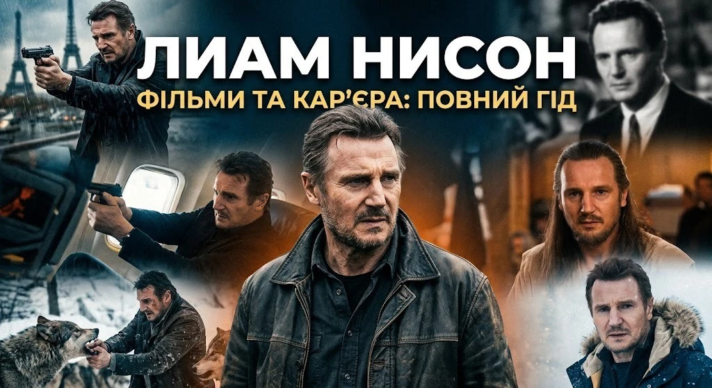 Фільми Ліама Нісона: повна добірка з описами та рейтингами