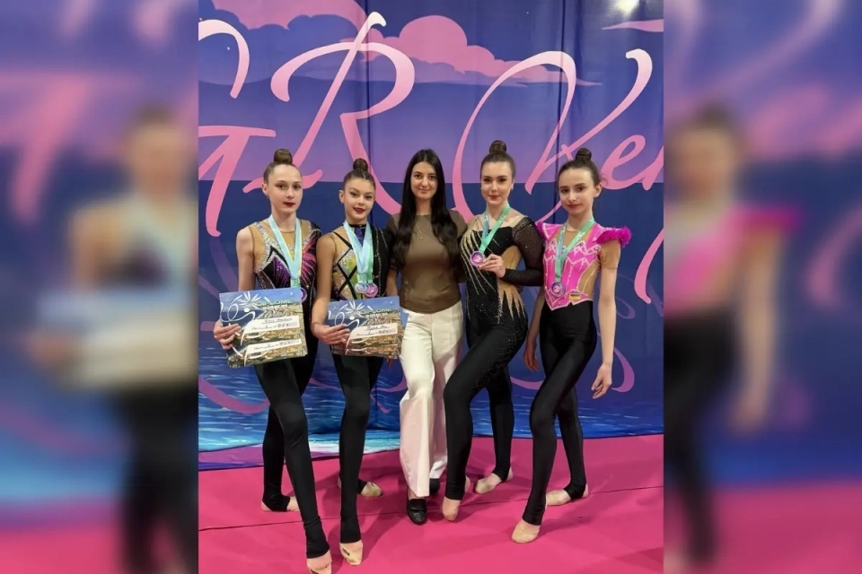 Тріумф у Ніцці: вінницькі гімнастки привезли оберемок нагород із престижного турніру у Франції