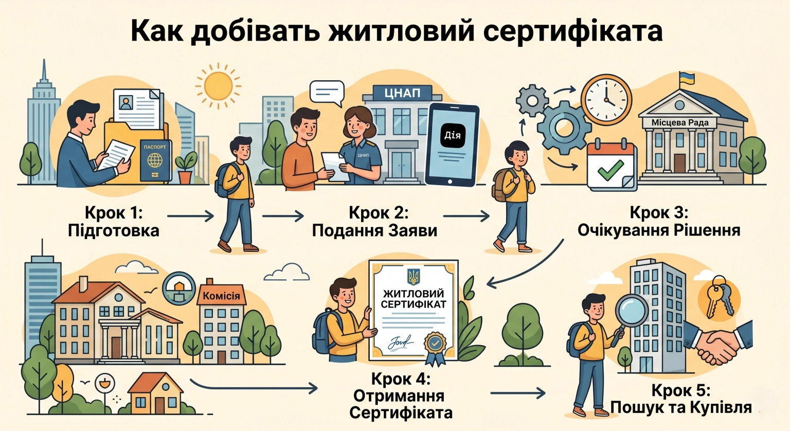 Житловий сертифікат «єВідновлення»: повний гід від подачі заяви до купівлі нової домівки
