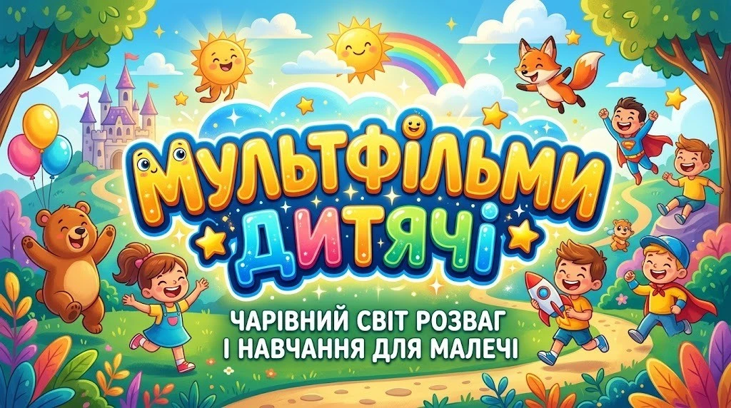 Найкращі дитячі мультфільми для сімейного дозвілля вдома