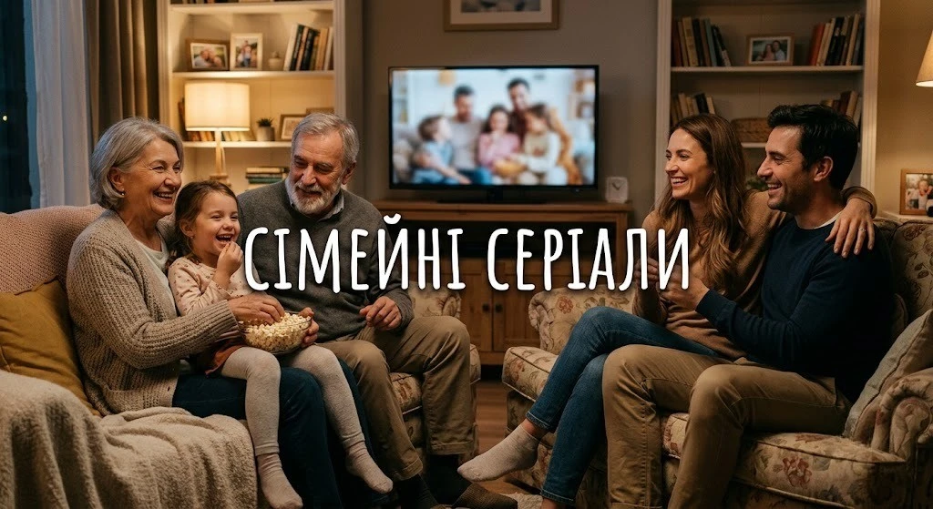 20 серіалів для родинного дозвілля вдома