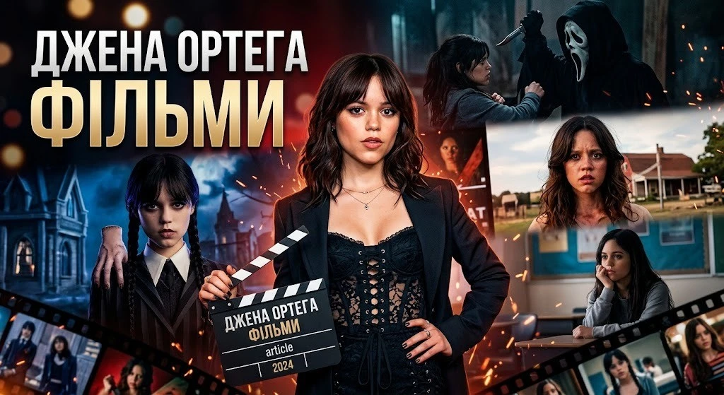 Фільми Дженни Ортеги: повна хронологія кінокар’єри