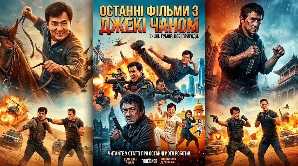 Огляд останніх фільмів з Джекі Чаном