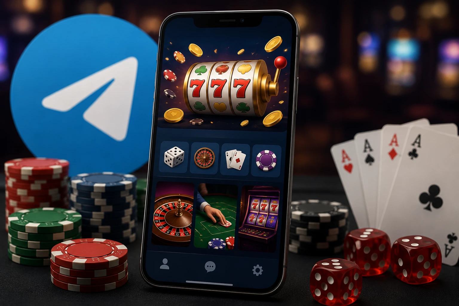 Telegram казино с быстрым выводом