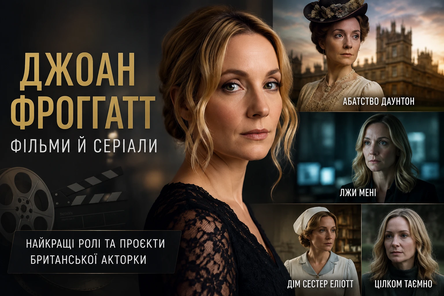 Повний список фільмів і серіалів Джоан Фроггатт