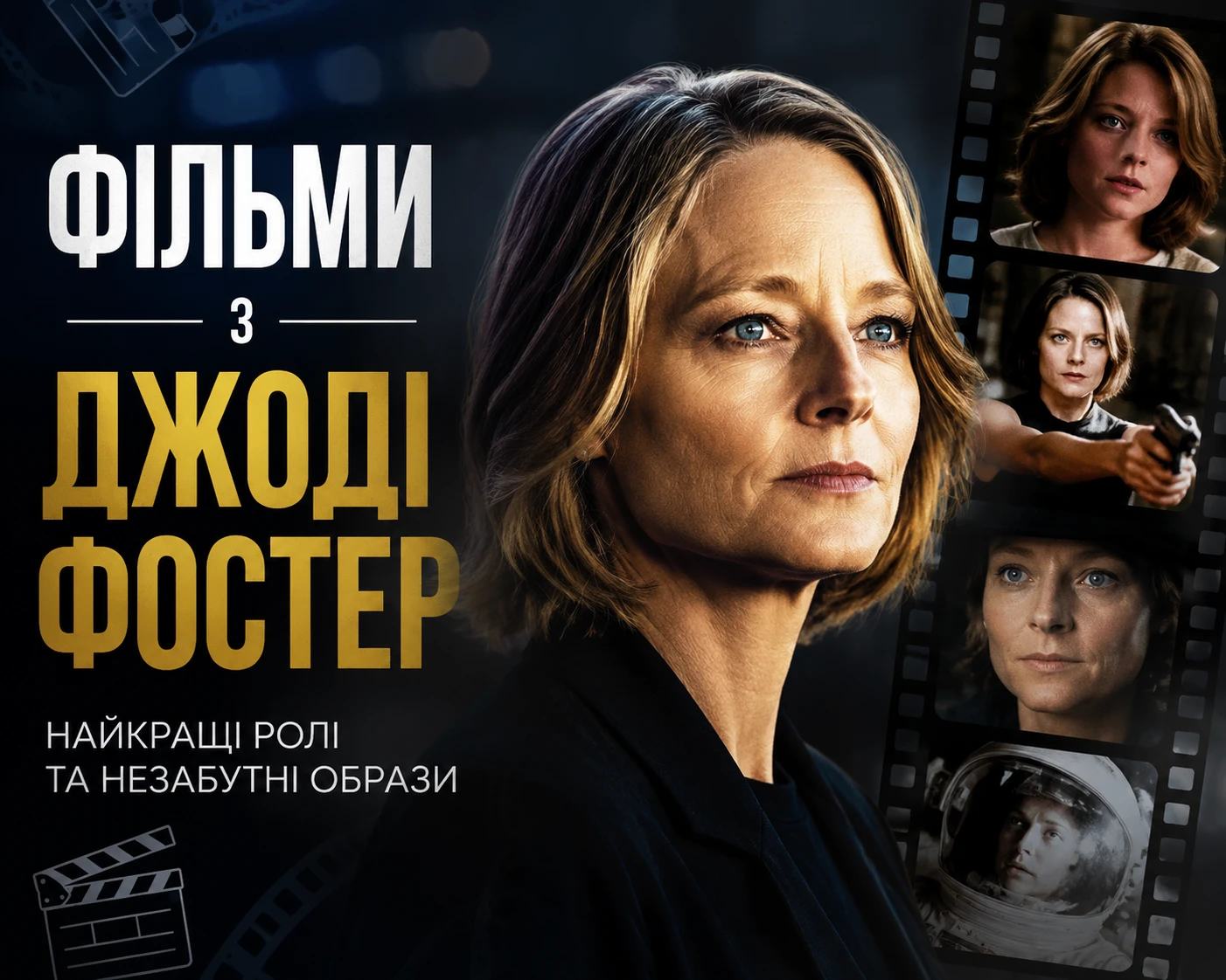 Фільми з Джоді Фостер: від 1970-х до сьогодні