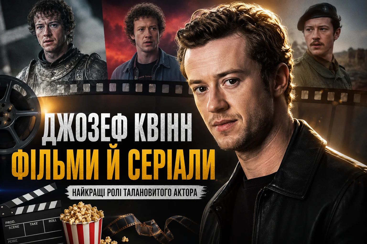 Джозеф Квін: фільми й серіали від дебюту до Marvel