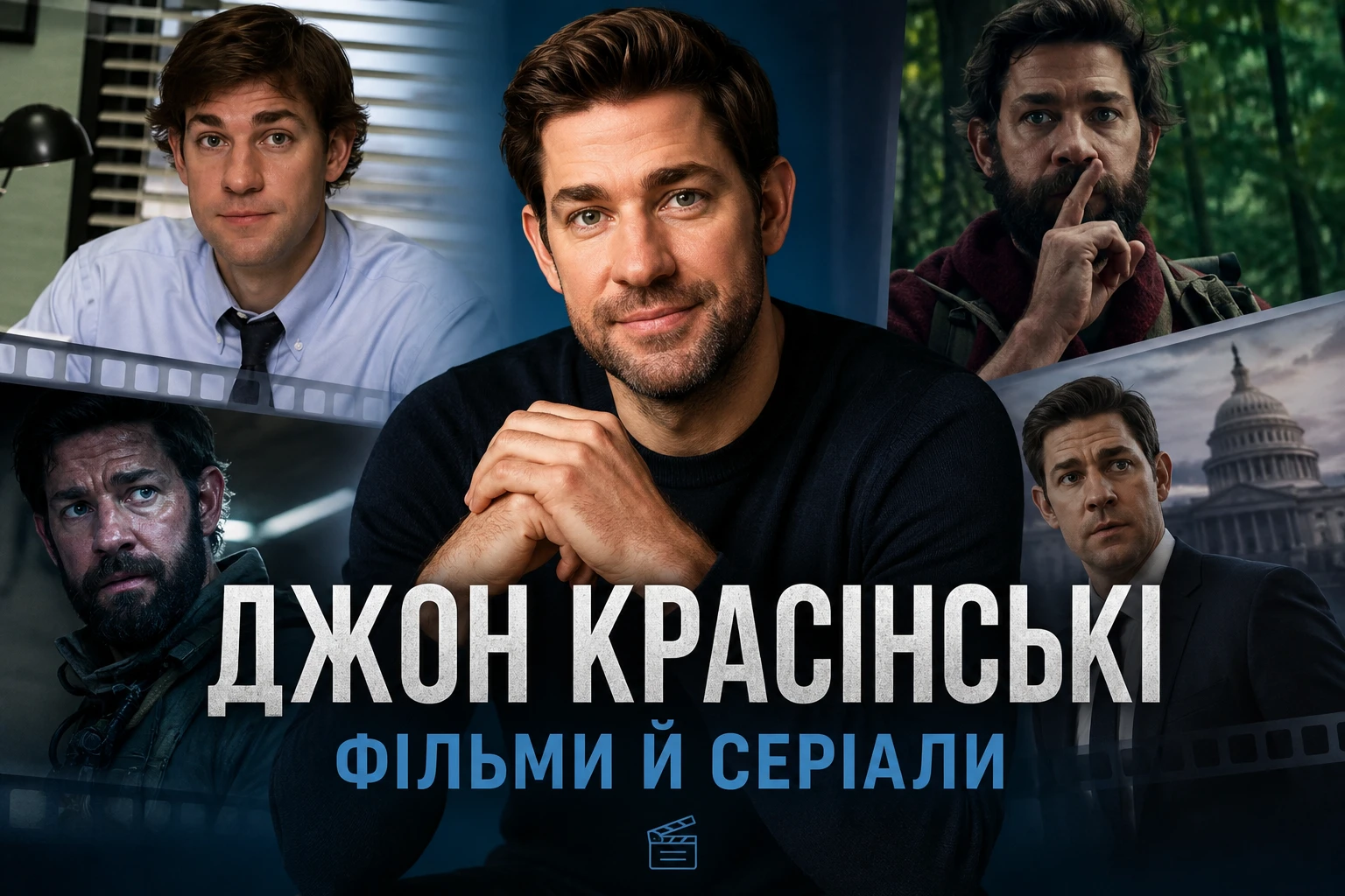 Джон Красінські у яких фільмах і серіалах знімався